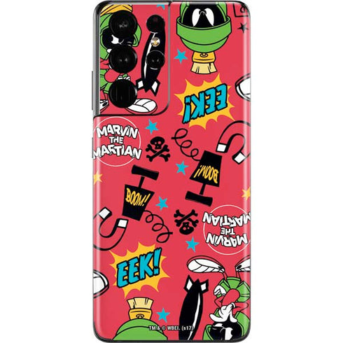 Looney Tunes Marvin the Martian Patches Galaxy S21 Ultra 5G Skin