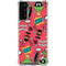 Looney Tunes Marvin the Martian Patches Galaxy S22 Plus Clear Case