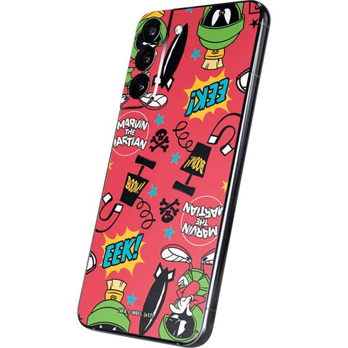 Looney Tunes Marvin the Martian Patches Galaxy S22 Plus Skin