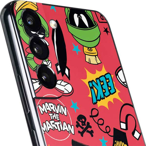 Looney Tunes Marvin the Martian Patches Galaxy S22 Plus Skin