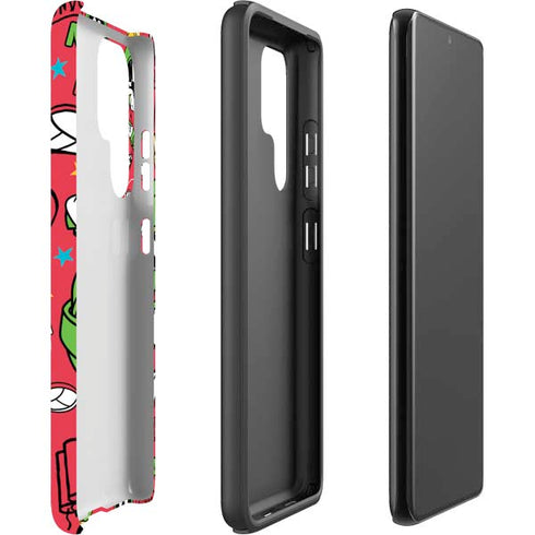 Looney Tunes Marvin the Martian Patches Galaxy S22 Ultra Pro Case