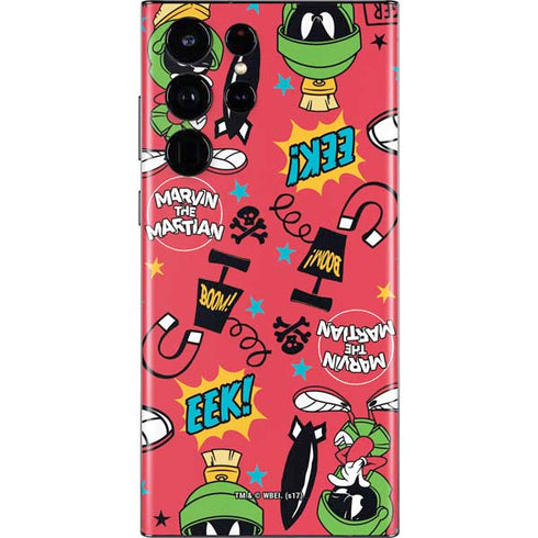 Looney Tunes Marvin the Martian Patches Galaxy S22 Ultra Skin