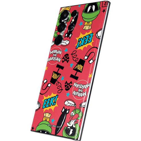 Looney Tunes Marvin the Martian Patches Galaxy S22 Ultra Skin
