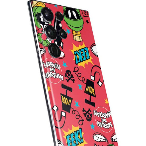 Looney Tunes Marvin the Martian Patches Galaxy S22 Ultra Skin
