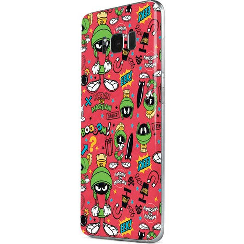 Looney Tunes Marvin the Martian Patches Galaxy S8 Skin