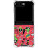 Looney Tunes Marvin the Martian Patches Galaxy Z Flip5 5G Clear Case