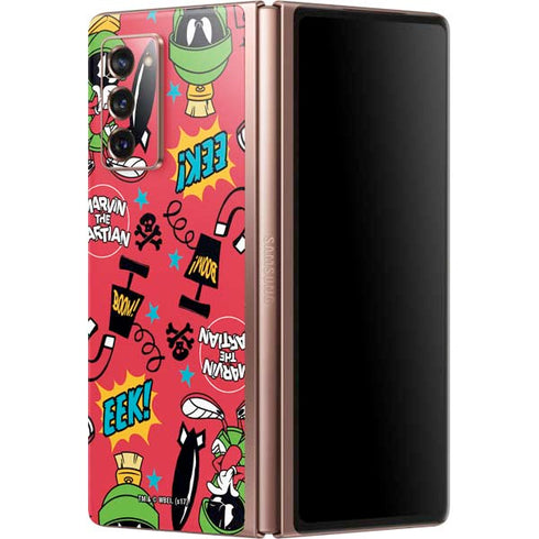 Looney Tunes Marvin the Martian Patches Galaxy Z Fold2 5G Skin