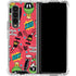 Looney Tunes Marvin the Martian Patches Galaxy Z Fold4 5G Clear Case