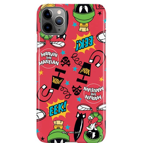 Looney Tunes Marvin the Martian Patches iPhone 11 Pro Max Lite Case