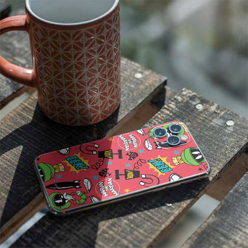 Looney Tunes Marvin the Martian Patches iPhone 11 Pro Skin