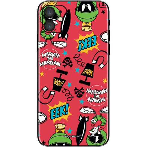 Looney Tunes Marvin the Martian Patches iPhone 11 Skin