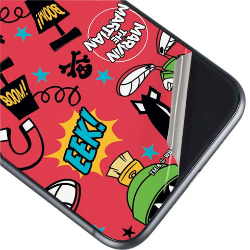 Looney Tunes Marvin the Martian Patches iPhone 11 Skin