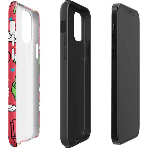 Looney Tunes Marvin the Martian Patches iPhone 12 Impact Case