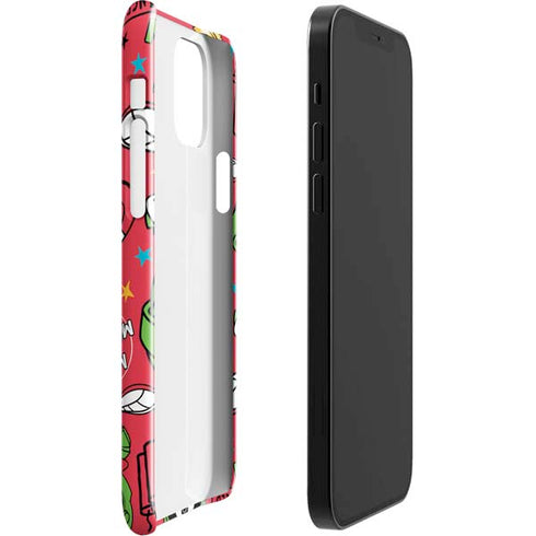 Looney Tunes Marvin the Martian Patches iPhone 12 Mini Lite Case