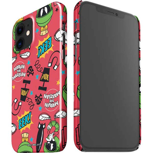 Looney Tunes Marvin the Martian Patches iPhone 12 Mini Lite Case