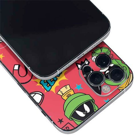 Looney Tunes Marvin the Martian Patches iPhone 12 Pro Skin