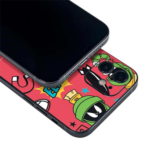 Looney Tunes Marvin the Martian Patches iPhone 12 Skin