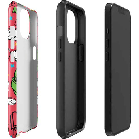 Looney Tunes Marvin the Martian Patches iPhone 13 Impact Case