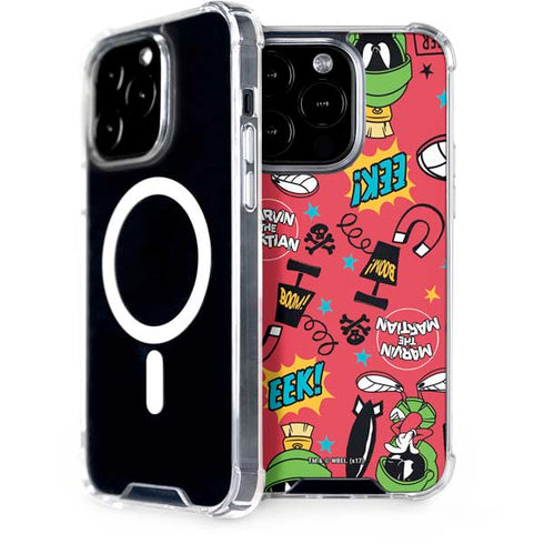 Looney Tunes Marvin the Martian Patches iPhone 13 Pro MagSafe Case