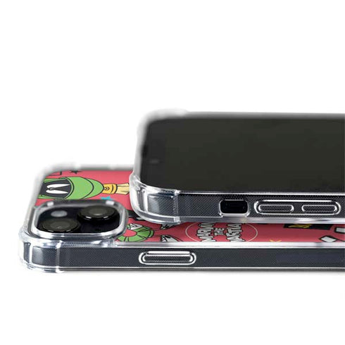 Looney Tunes Marvin the Martian Patches iPhone 15 Plus MagSafe Case