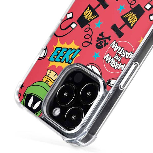 Looney Tunes Marvin the Martian Patches iPhone 15 Pro Max MagSafe Case
