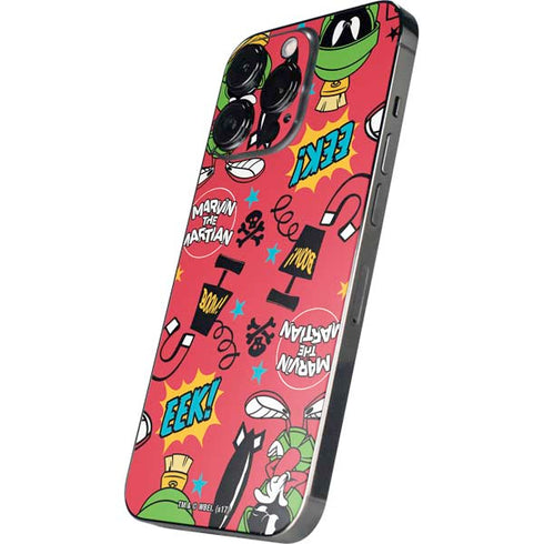 Looney Tunes Marvin the Martian Patches iPhone 14 Pro Max Skin