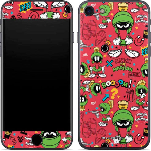 Looney Tunes Marvin the Martian Patches iPhone 7 Skin