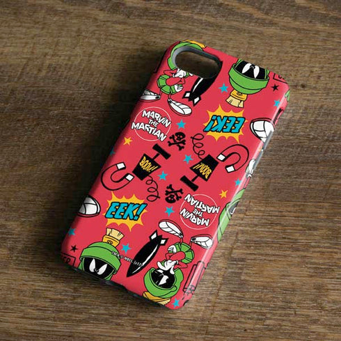 Looney Tunes Marvin the Martian Patches iPhone 8 Pro Case