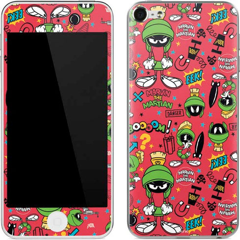 Looney Tunes Marvin the Martian Patches Apple iPod Skin