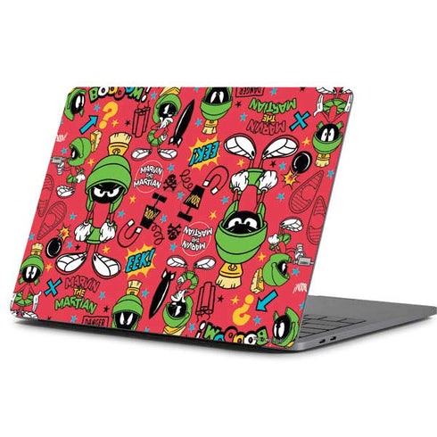 Looney Tunes Marvin the Martian Patches Apple MacBook Pro 13-inch Skin