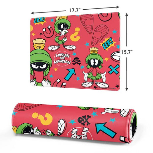 Looney Tunes Marvin the Martian Patches Gaming Mouse Pad