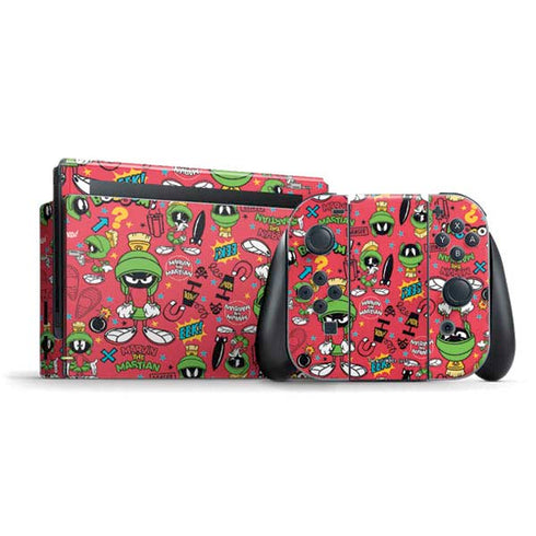 Looney Tunes Marvin the Martian Patches Nintendo Switch Bundle Skin