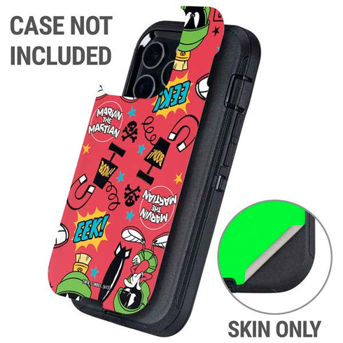 Looney Tunes Marvin the Martian Patches Otterbox Defender iPhone Skin