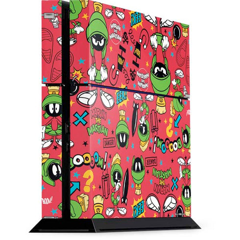 Looney Tunes Marvin the Martian Patches PS4 Console Skin