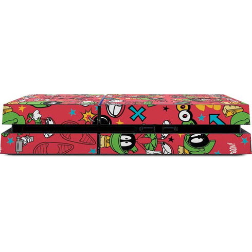 Looney Tunes Marvin the Martian Patches PS4 Console Skin