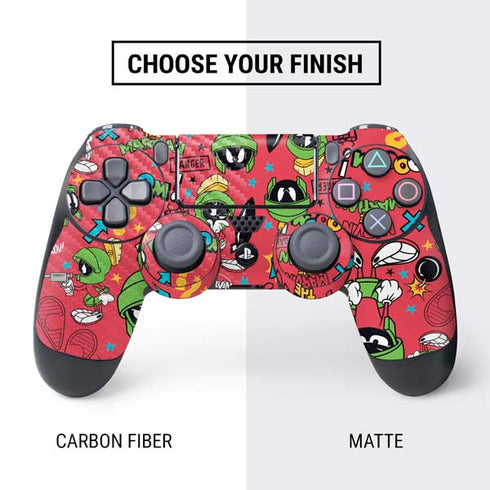 Looney Tunes Marvin the Martian Patches PS4 Controller Skin