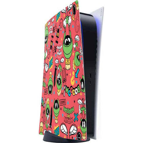 Looney Tunes Marvin the Martian Patches PS5 Digital Edition Console Skin