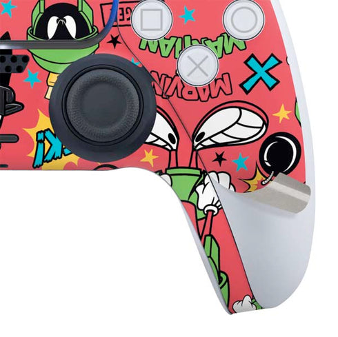 Looney Tunes Marvin the Martian Patches PS5 Slim Digital Edition Bundle Skin