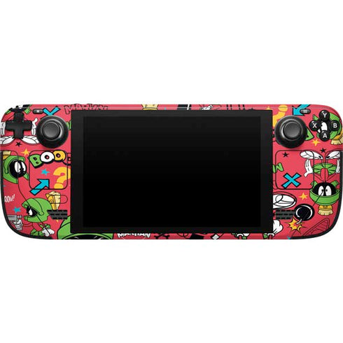 Looney Tunes Marvin the Martian Patches Steam Deck Handheld Gaming Computer Skin