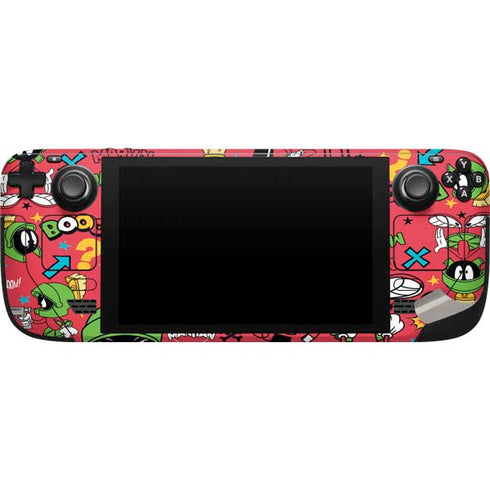 Looney Tunes Marvin the Martian Patches Steam Deck Handheld Gaming Computer Skin