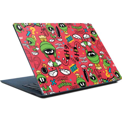 Looney Tunes Marvin the Martian Patches Surface Laptop Skin