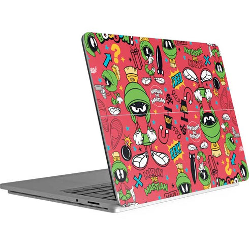 Looney Tunes Marvin the Martian Patches Surface Laptop Studio Skin