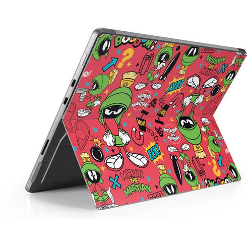 Looney Tunes Marvin the Martian Patches Surface Pro 8 Skin