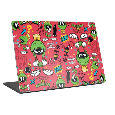 Looney Tunes Marvin the Martian Patches Universal Laptop 13in (10.6 x 7.6in) Skin