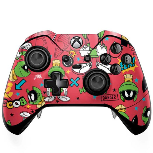 Looney Tunes Marvin the Martian Patches Xbox One Elite Controller Skin