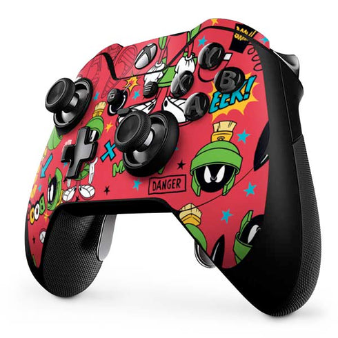Looney Tunes Marvin the Martian Patches Xbox One Elite Controller Skin