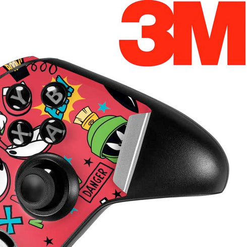 Looney Tunes Marvin the Martian Patches Xbox One Elite Controller Skin