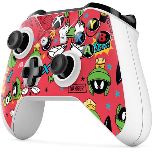 Looney Tunes Marvin the Martian Patches Xbox One S Controller Skin
