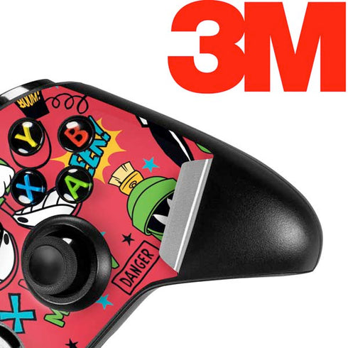 Looney Tunes Marvin the Martian Patches Xbox One S Controller Skin
