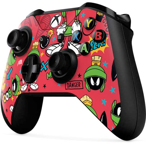 Looney Tunes Marvin the Martian Patches Xbox One X Controller Skin